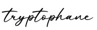 单词tryptophane书写