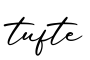 单词tufte书写