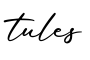单词tules书写