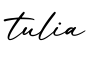 单词tulia书写