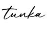 单词tunka书写