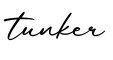 单词tunker书写