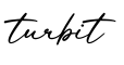 单词turbit书写