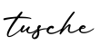 单词tusche书写