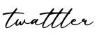单词twattler书写