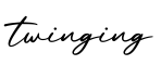 单词twinging书写