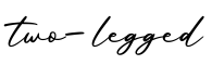 单词two-legged书写
