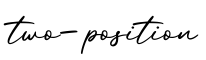 单词two-position书写
