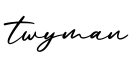 单词twyman书写