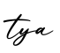 单词tya书写