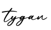 单词tygan书写
