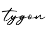 单词tygon书写