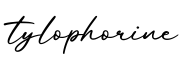 单词tylophorine书写