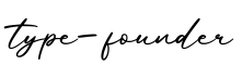 单词type-founder书写