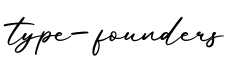 单词type-founders书写