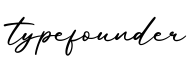 单词typefounder书写