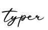 单词typer书写