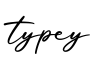 单词typey书写