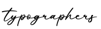单词typographers书写