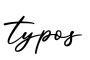 单词typos书写