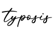 单词typosis书写
