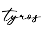 单词tyros书写