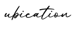 单词ubication书写
