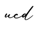 单词ucd书写