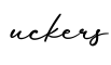 单词uckers书写