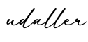 单词udaller书写