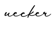 单词uecker书写