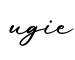 单词ugie书写