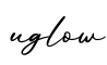 单词uglow书写