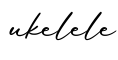 单词ukelele书写