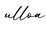 单词ulloa书写