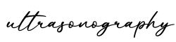 单词ultrasonography书写