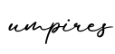 单词umpires书写