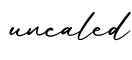 单词uncaled书写