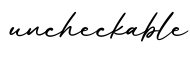 单词uncheckable书写