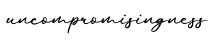 单词uncompromisingness书写