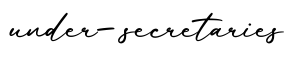 单词under-secretaries书写