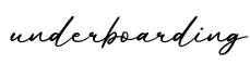 单词underboarding书写