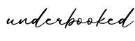 单词underbooked书写