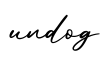 单词undog书写
