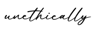单词unethically书写