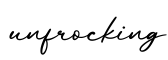 单词unfrocking书写