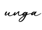 单词unga书写