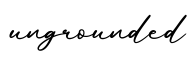 单词ungrounded书写