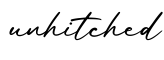 单词unhitched书写