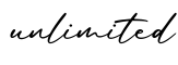 单词unlimited书写